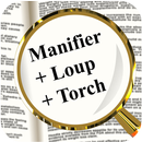 Magnifying glass with light + Magnifier flashlight APK