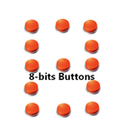 8-bits buttons icon