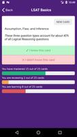 LSAT Prep, LSAT Flashcards captura de pantalla 2