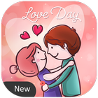 Love Day Counter Zeichen