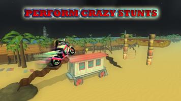 Moto Rider 🏍 Stunt Race 3D capture d'écran 3