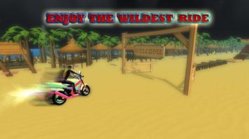 Moto Rider 🏍 Stunt Race 3D पोस्टर