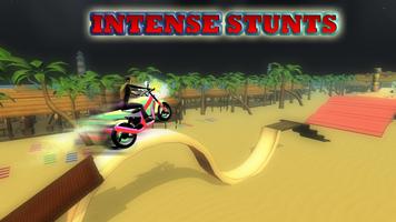 2 Schermata Moto Rider 🏍 Stunt Race 3D