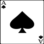 jeu de cartes icône