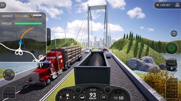 Truck Simulator PRO 2016 اسکرین شاٹ 1