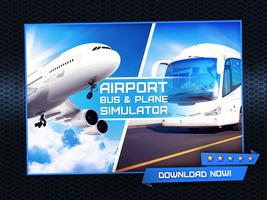 Airport Bus & Plane Simulator الملصق