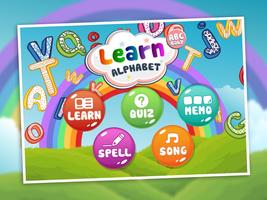 Kids Learn Alphabet ABC Baby Affiche