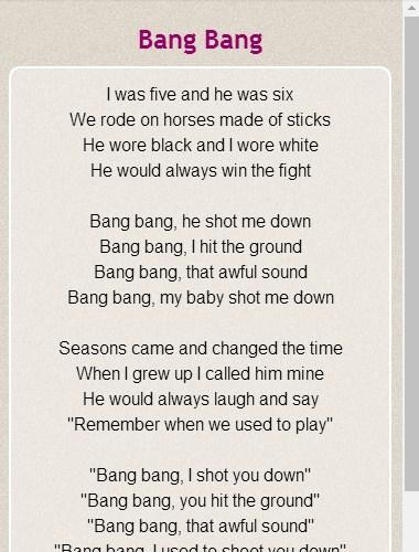 Nancy Sinatra Lyrics for Android - APK Download