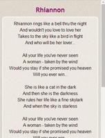 Stevie Nicks Lyrics screenshot 3