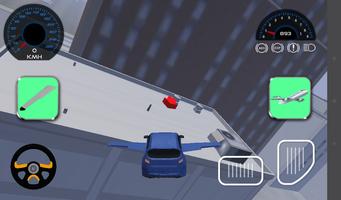 Flying Muscle Car 3d Simulator ảnh chụp màn hình 1