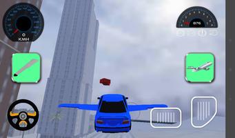 Flying Muscle Car 3d Simulator capture d'écran 2