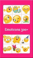 Flirty Emoji & Chat Stickers poster