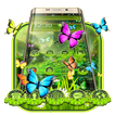 Zauberwald-Schmetterling-Thema