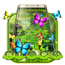 Zauberwald-Schmetterling-Thema APK