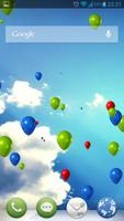 Balloons In Sky Live Wallpaper capture d'écran 1