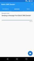 Batch SMS Sender screenshot 1