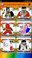 Coloring book for Super Legos syot layar 1