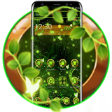 Magical Green Forest Theme ikona