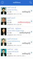 Directory of Lawyers Cambodia Affiche