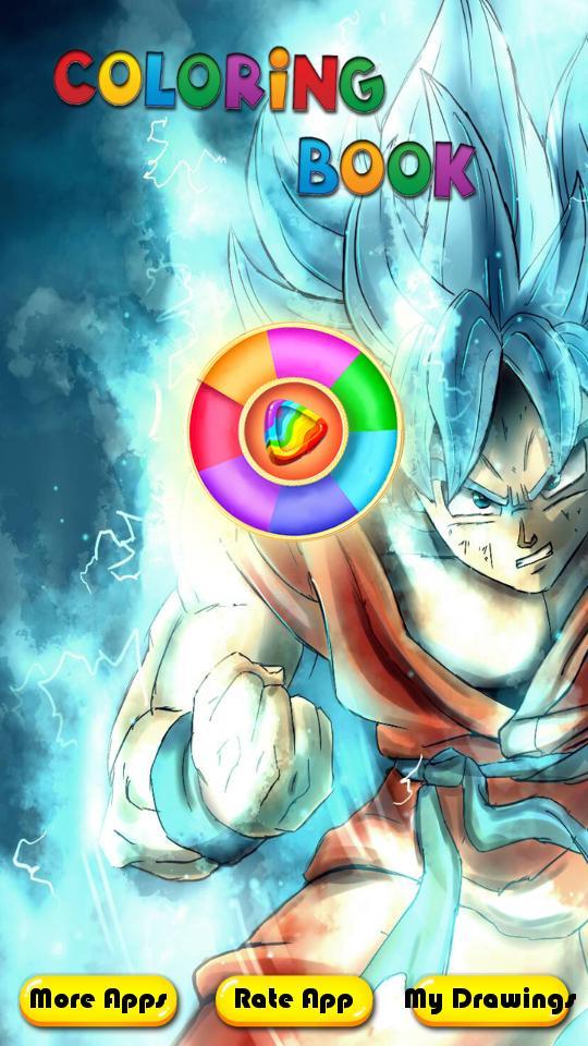 Coloring Book For Dragon Ball Goku For Android Apk Download