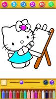 Kitty Cat Coloring Book Screenshot 2