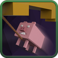 Spider Pig Escape - Rope Swinging Endless Runner