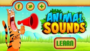 Animal Sounds For Kids Affiche