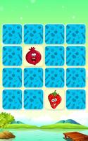 Fruits Memory Match Game الملصق