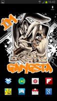 Gangster Live Wallpaper - Free تصوير الشاشة 1