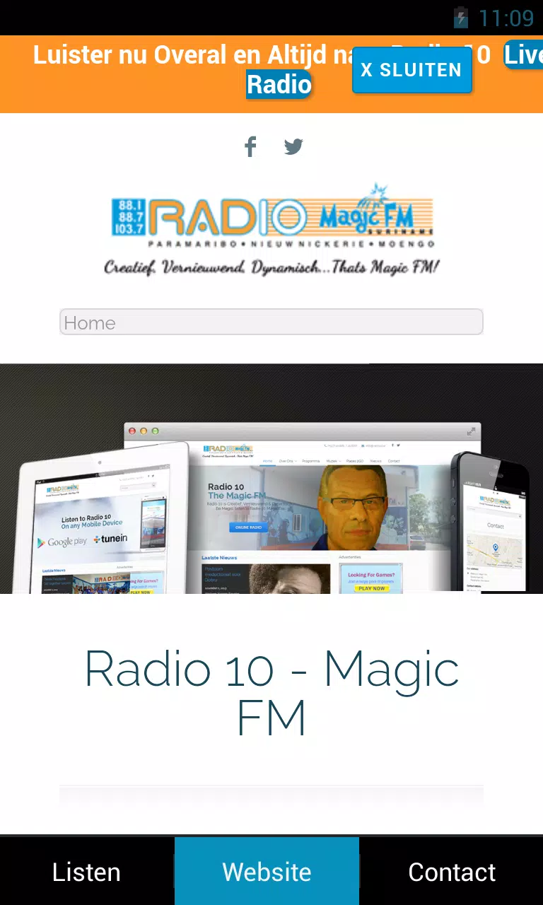Radio 10 - Magic FM - Suriname APK للاندرويد تنزيل