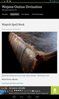 Wicca Magick Book of Shadows ポスター