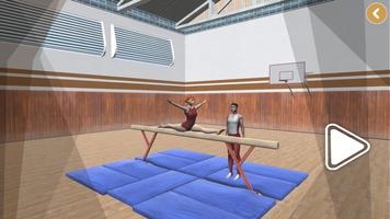 Gymnastics Training 3D تصوير الشاشة 1