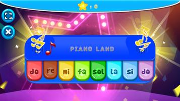 Magic Solo Music Piano Land School Games capture d'écran 2