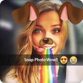 Snappy photo filters&Stickers-icoon