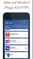 Magic Radio 105.4 FM App Station London UK poster