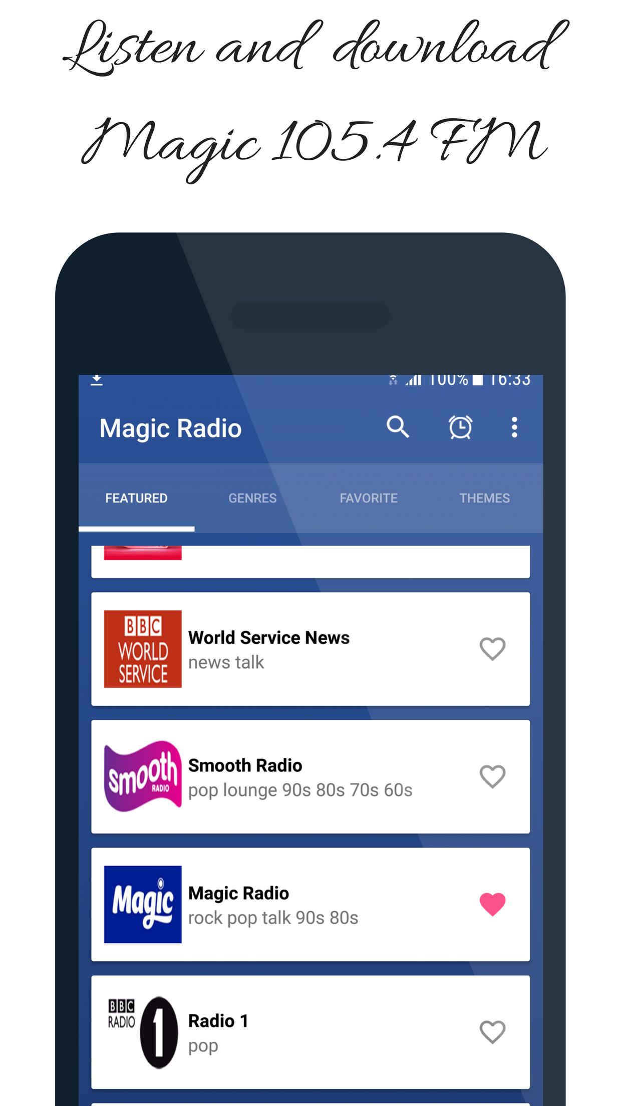 Magic Radio 105.4 FM App Station London UK APK voor Android Download