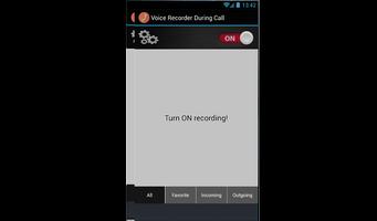 voice recorder during call ภาพหน้าจอ 1
