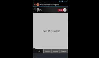 voice recorder during call تصوير الشاشة 1