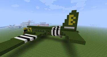 Best Ideas Minecraft Airplane captura de pantalla 1