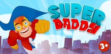 Super Daddy - 超級英雄 適合0-5歲兒童