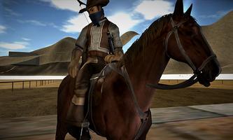 Arabic Cowboy Wild Horse Racing Championship 3D capture d'écran 1