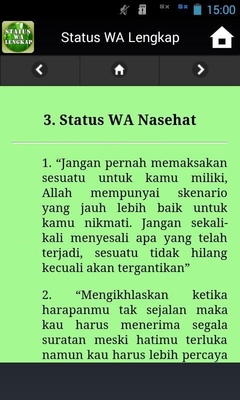 Status Buat Wa Yang Bagus - kata2 status wa