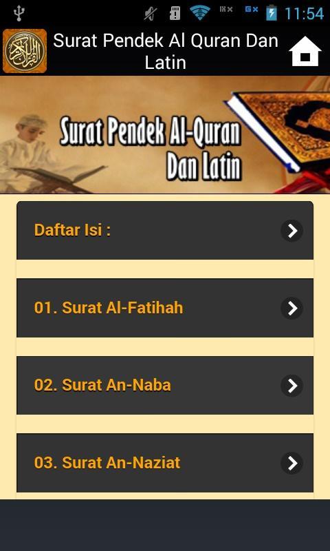 Surat Pendek Al Quran Dan Latin For Android Apk Download