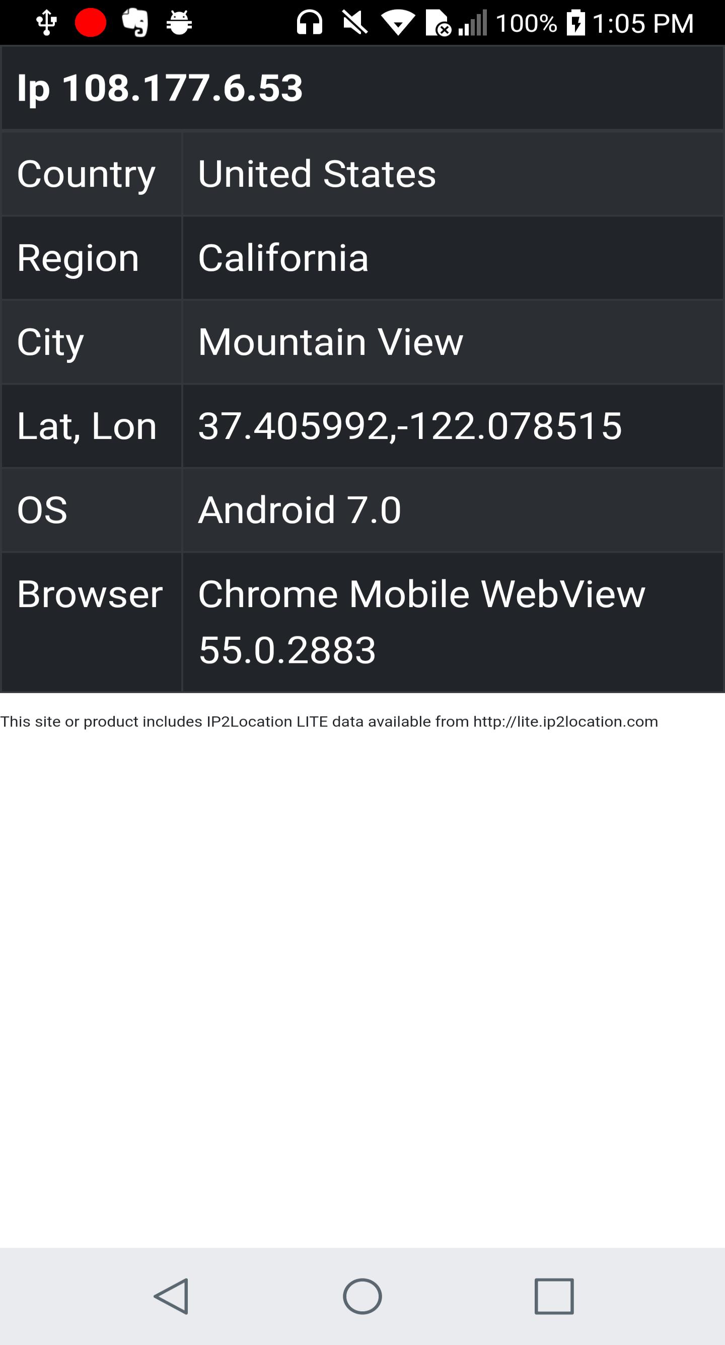 Whats my ip apk for android download