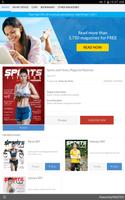 Sports and Fitness Magazine Affiche