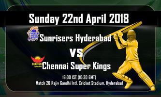 Live HD IPL T20 Cricket Match Plakat