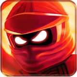 The Red Ninja Warrior - Run and Fight ícone