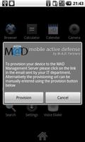 MAD Management App Affiche