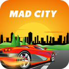 Mad City Rooftop: Tricky Car Stunt Rider ไอคอน