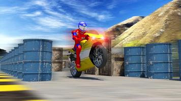 Mad City Rooftop: Tricky Bike Stunt Rider syot layar 1